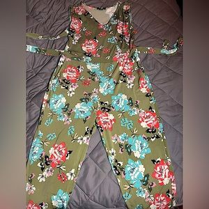 Floral Jumpsuit